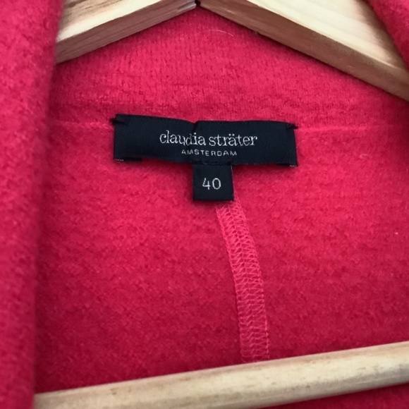 🇳🇱Claudia Strater Hot Pink Wool Jacket/ Blazer - Picture 8 of 11